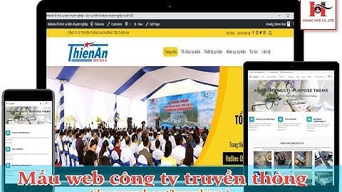Tải Theme WordPress web công ty truyền thông