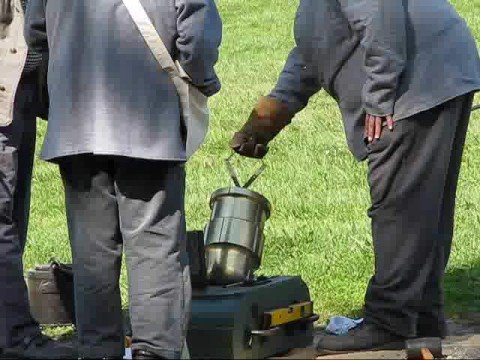 Civil War Mortars In Action