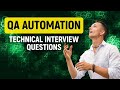 QA Automation Engineer Technical Interview questions and answers