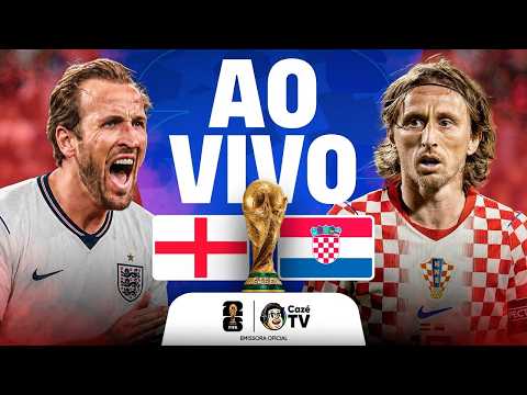 England vs Croatia — CazéTV