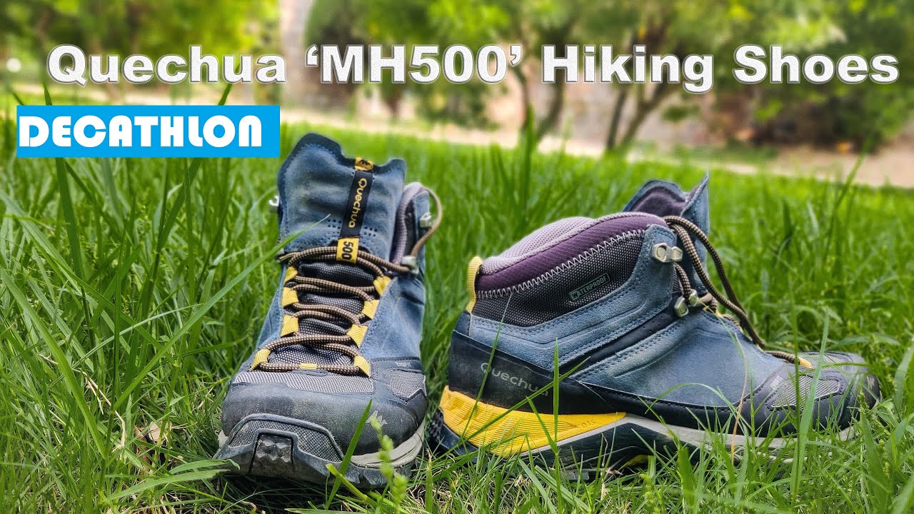 Decathlon Quechua MH500 mid ankle hiking shoe | How to select trekking ...