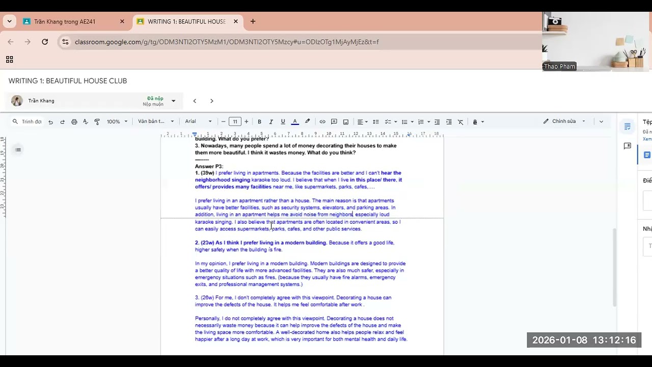 Trần Khang Writing 1