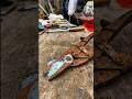 Rusty cutter clean in just 1 minute 🧹😳#rust #rustremoval #satisfying #asmr #shorts