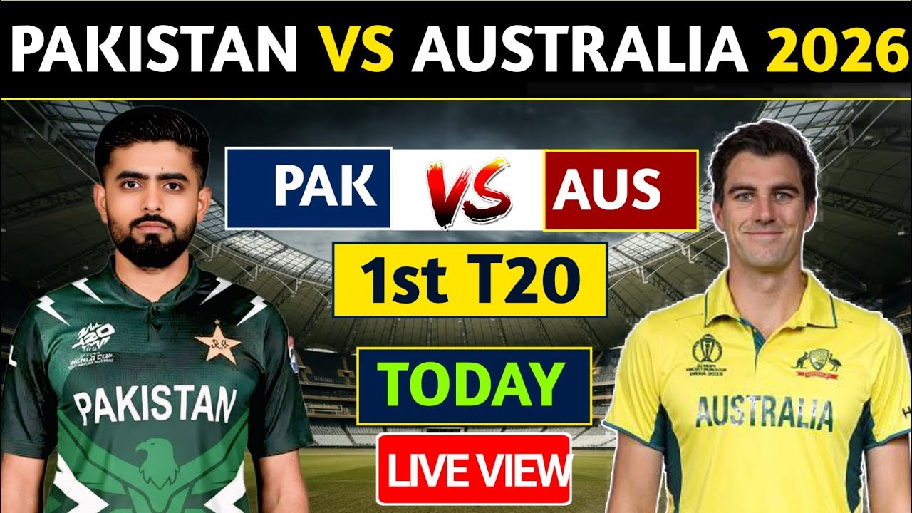 Pakistan Vs Australia 1st 20 live style Match today | PAK Vs AUS live style Match today