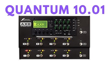AX8 Quantum 10.01 Firmware - Matchless DC-30