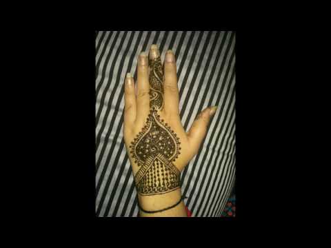 Easy Mehndi Designs Photos Slide For Front And Back Hands 2017