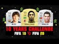 10 YEARS CHALLENGE THEN AND NOW 😱🔥| FIFA 10 VS FIFA 20