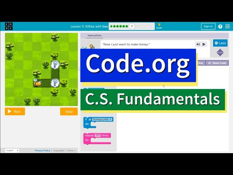 Code.org Express Lesson 15.7 If/Else with Bee | Answers Explained | Course D Lesson 14.7