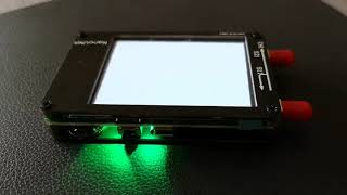 NanoVNA, blank screen