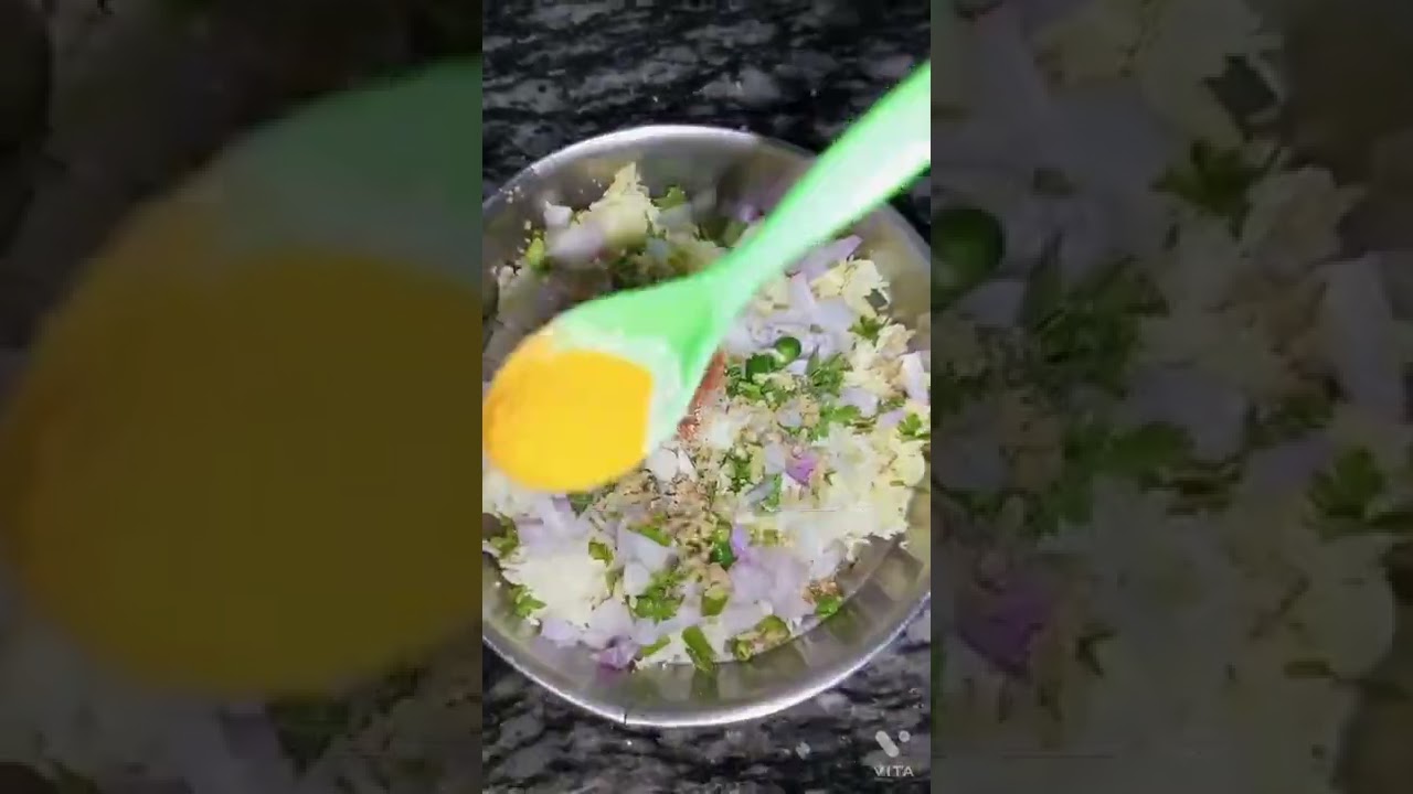 Leftover rice pakora |