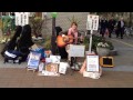 kokomi&times;ayaka「6月の傘」@2013.3.6 神戸三ノ宮センター街前ストリート
