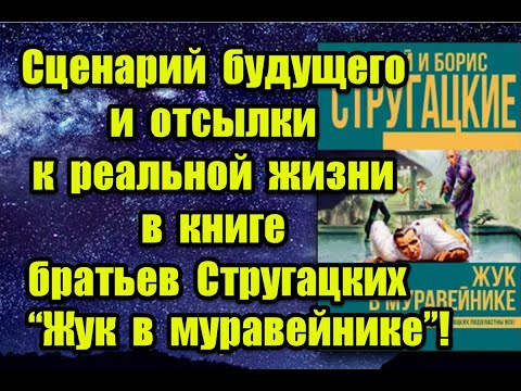 Сценарий будущего и отсылки к реальной жизни в книге братьев Стругацких “Жук в муравейнике”
