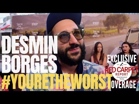 Desmin Borges interview at FXX's You’re The Worst Series Finale Premiere Red Carpet #WatchTonight