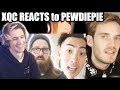 xQc Reacts to PewDiePie 'Jesus needs your HELP! , Ricegum EXPOSED, FAKE gamer girl'