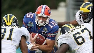 2008 capitol one bowl michigan vs #12 florida no huddle