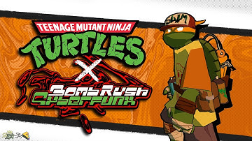 Michelangelo Joins BRC! | Bomb Rush Cyberfunk Character Mod