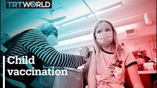 US children aged between 5 and 11 start receiving vaccine