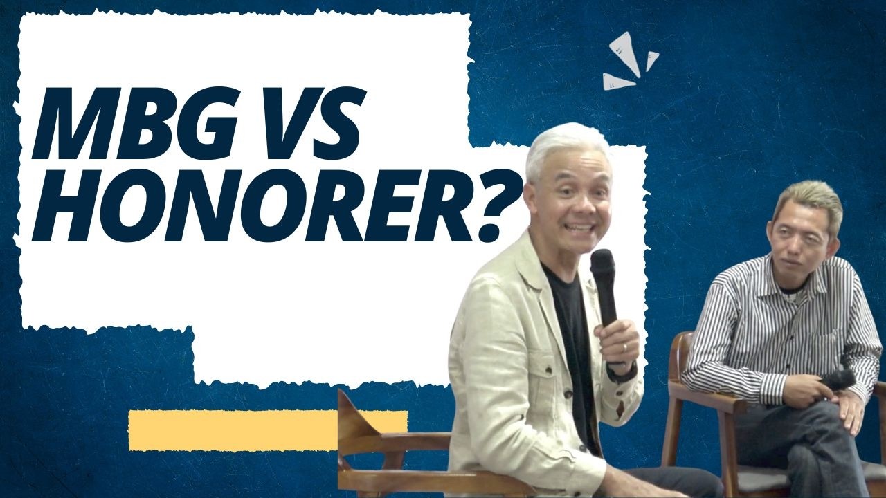 Guru Honorer vs Kebijakan MBG? Ini Penjelasan Ganjar!