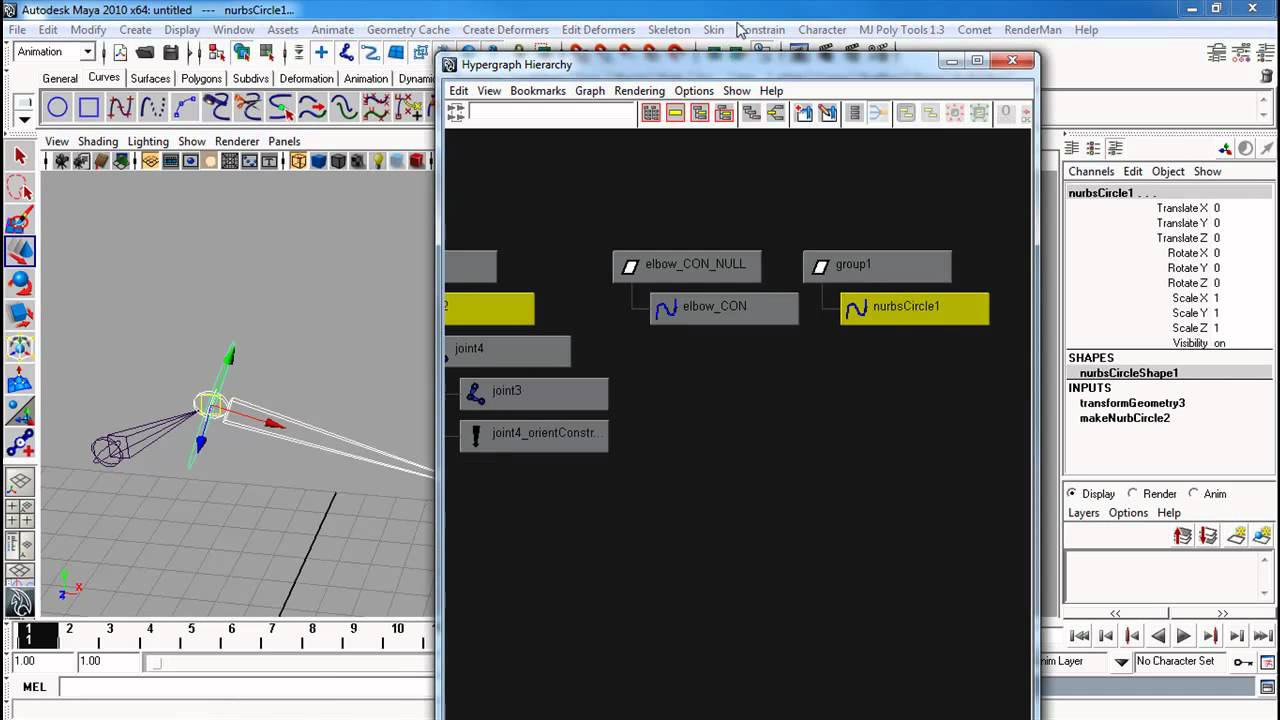How to create FK Controllers for an Arm in Maya YouTube