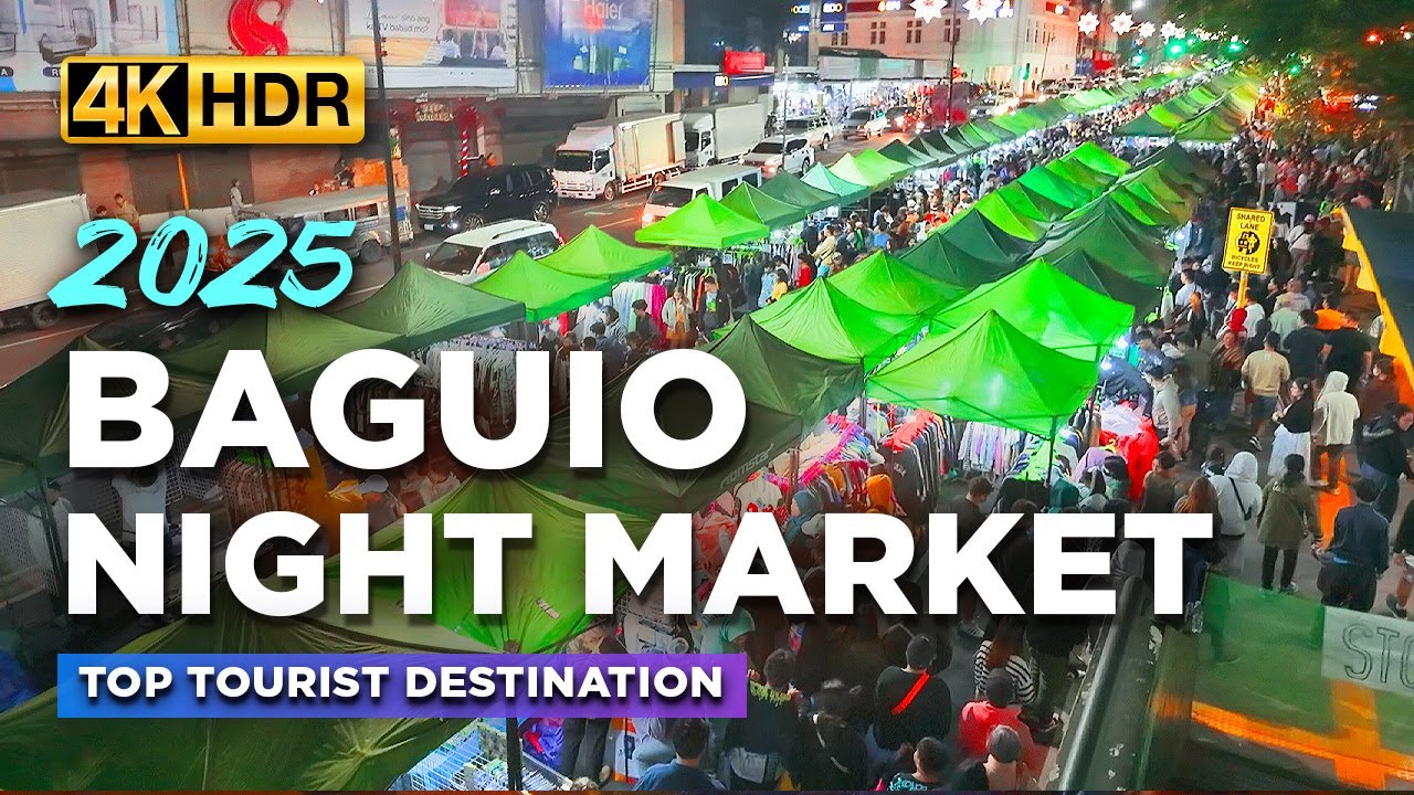 What TO SEE at BAGUIO NIGHT MARKET 2025 | Full Tour of This Must-Visit Baguio Tourist Spot!