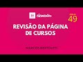 Curso de Elementor - Revisando a Página de Cursos com Elementor