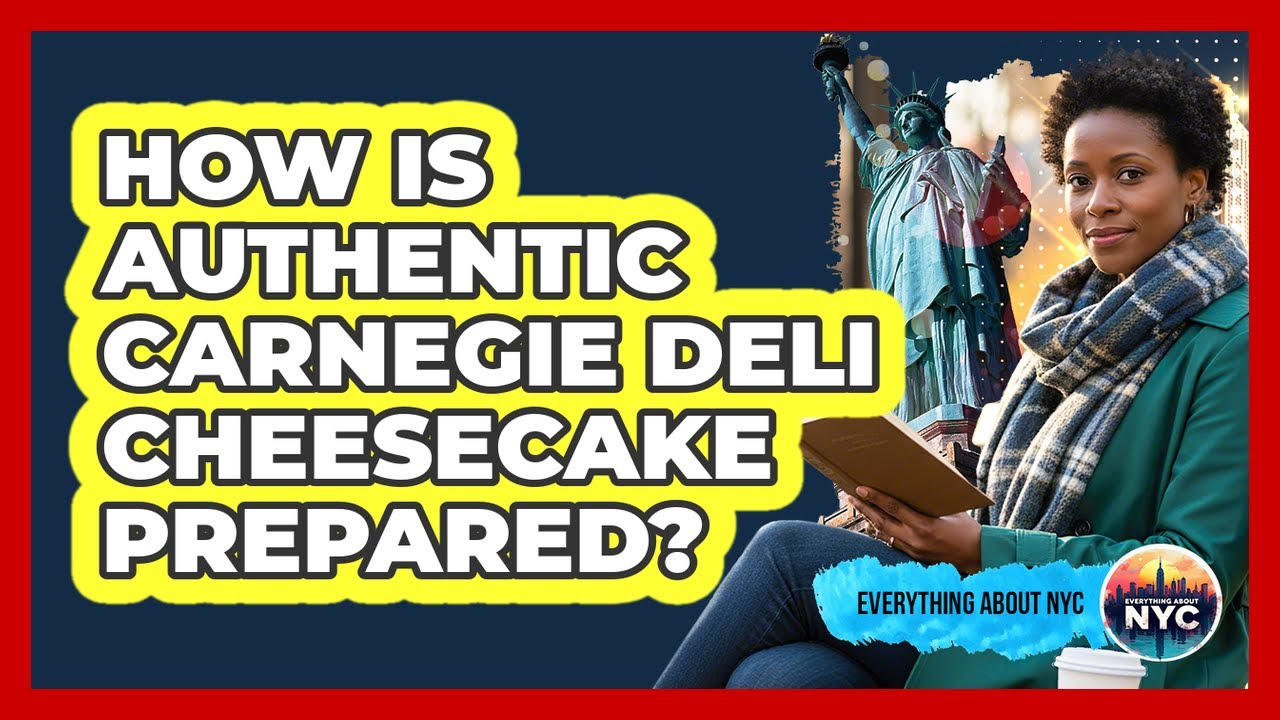 How Is Authentic Carnegie Deli Cheesecake Prepared?