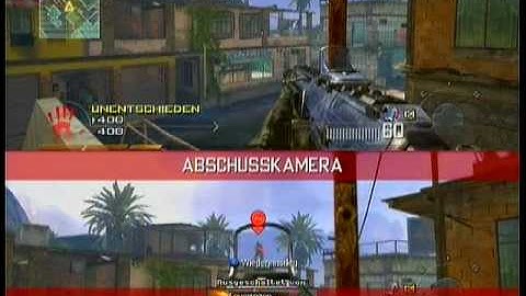 Call of Duty : Modern Warfare 2 Splitscreen played on Xbox360 part 1