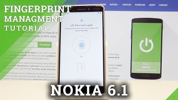 How to Set Up Fingerprint in Nokia 6.1 - Add Fingerprint / Set Up Screen Lock