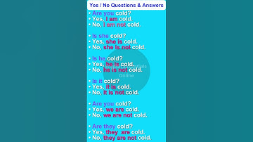 YES / NO • Be Questions and Answers  | English Speaking Practice | Learn English