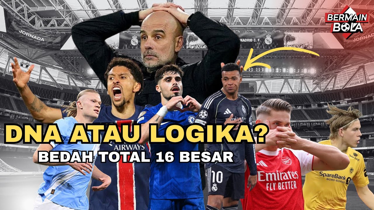 BOCORAN PREDIKSI LEG 1 UCL: MADRID, CITY, PSG, & KEAJAIBAN BODO/GLIMT!