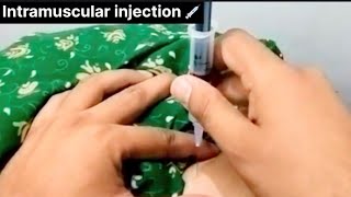 Intramuscular Injection Injection Vlog