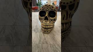 Palmarius Skull Art by Enrique Cabrera @ The Avenue @ American Dream Mall, East Rutherford, NJ