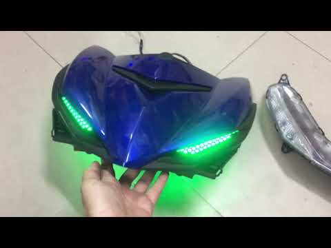 Video Demi Lưới (Demi Tổ Ong) Exciter150 thêm hiệu ứng LED... - youtube