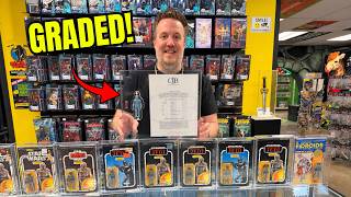 A HUGE Collection of Graded Vintage Star Wars Figures Just Came In!