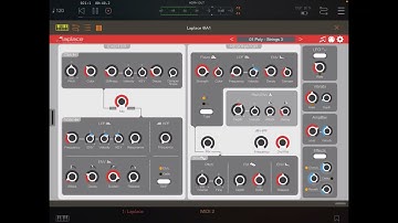 Laplace - AUv3 Plugin Synth - Resonator Synthesizer by iceWorks - Demo