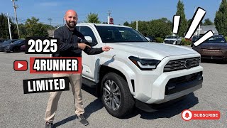 2025 Toyota 4Runner Limited with 3rd Row | Review & Test Drive!