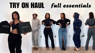 FALL ESSENTIALS WHITEFOX TRY-ON HAUL | TRACKSUITS, DENIM, TOPS by Silvia 18,133 views 6 months ago 24 minutes