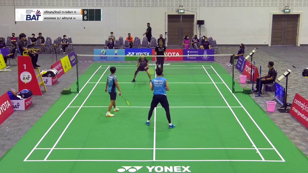 XD  QF ปริญญวัฒน์ ทองน่วม+อลิษา ทรัพย์นิธิ VS พรรคพล ธีระรัตน์สกุล +ผไทมาส เหมือนวงศ์