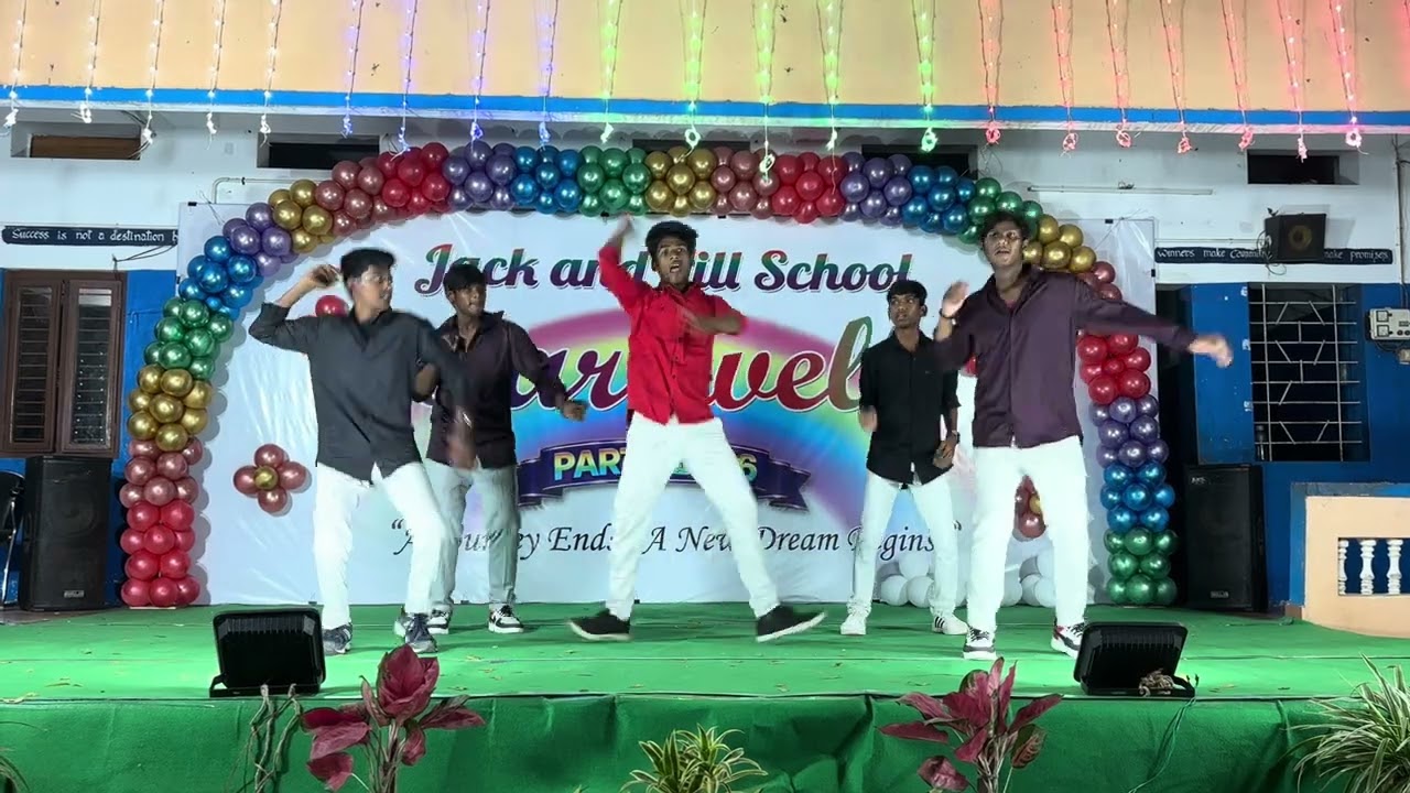 Dance performance by 9th class boys 🤩🫶🏻