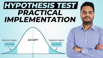 Hypothesis testing Practical Implementation|Hypothesis testing with data example in python