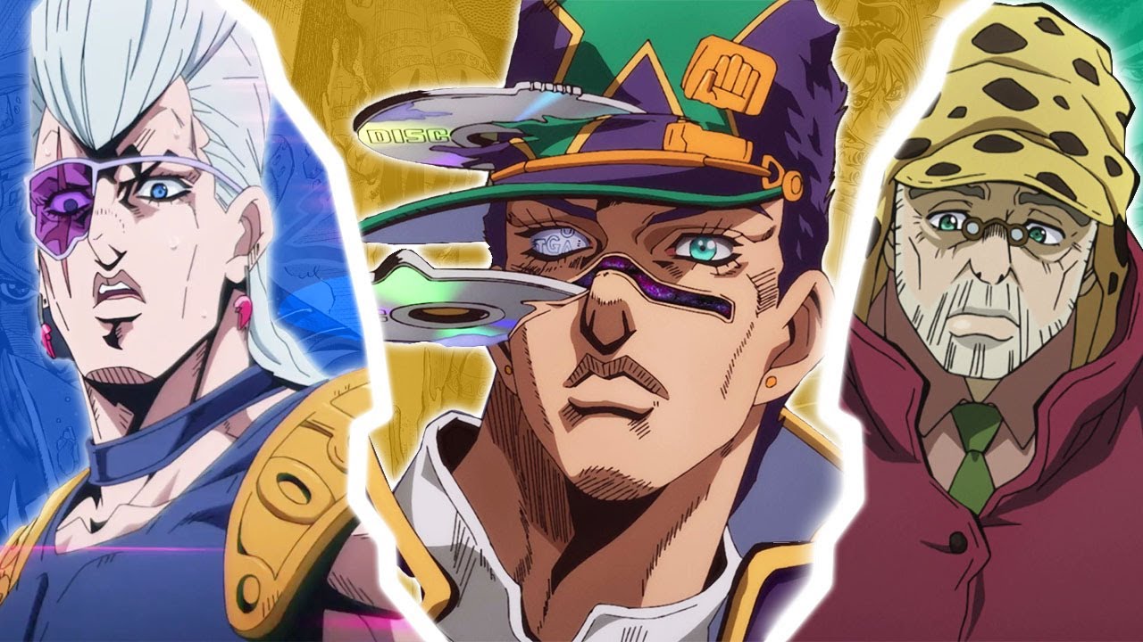 Jotoro Kujo and Star Platinum Color Palette