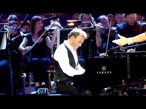 Gary on piano at Children in Need
