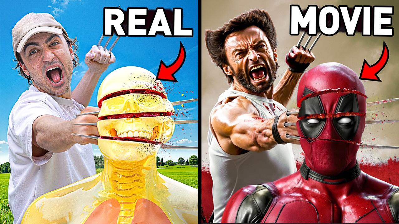 Я проверил сцены смерти из фильмов в реальной жизни