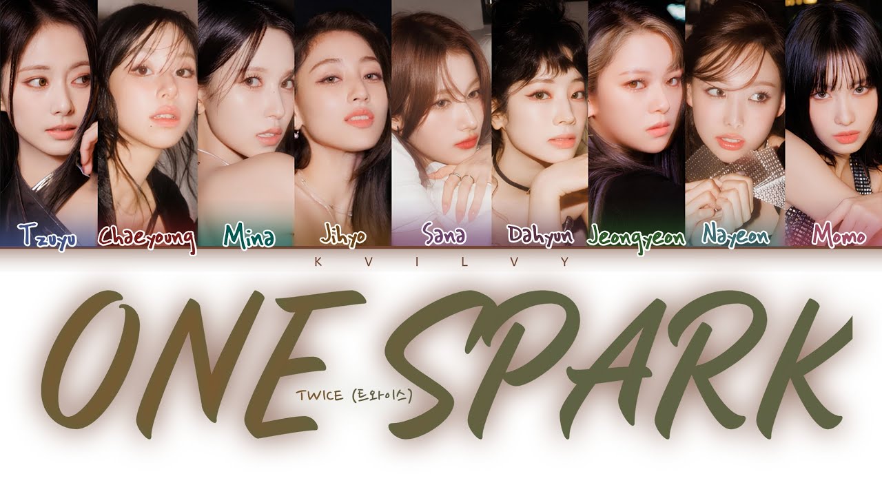 TWICE - ONE SPARK [Color Coded Han/Rom/Eng Lyrics] - YouTube