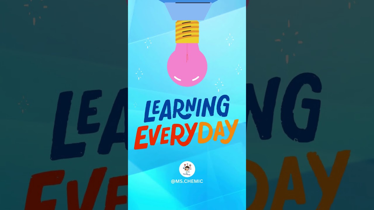 Chemistry Vocabulary #49 | Know the word | Word of the Day | Ms.Chemic |