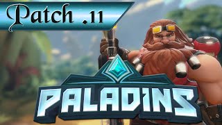 Paladins Closed Beta - Patch .11 as Barik