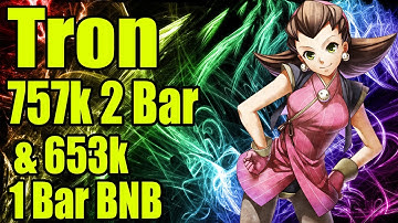 UMvC3 Tron 757k 2 Bar BnB and 653k 1 Bar