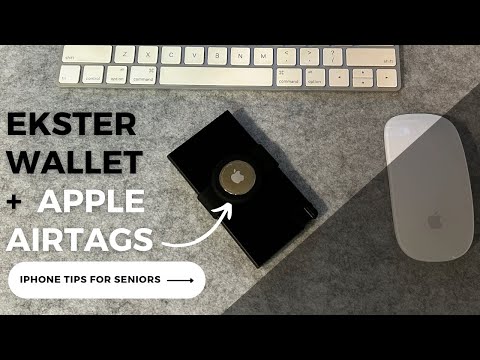 iPhone Tips for Seniors: Ekster Wallet and Apple AirTags