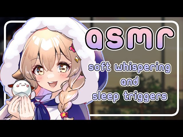【 Yuchi ASMR 】2 HOURS of ASMR Sleep Triggers  ♡ Soft Whispering  ♡ Rain Ambience「Vtuber」