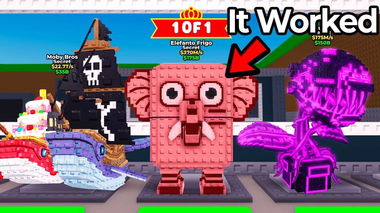 Upgrading SUBSCRIBERS Brainrots for 24 Hours!